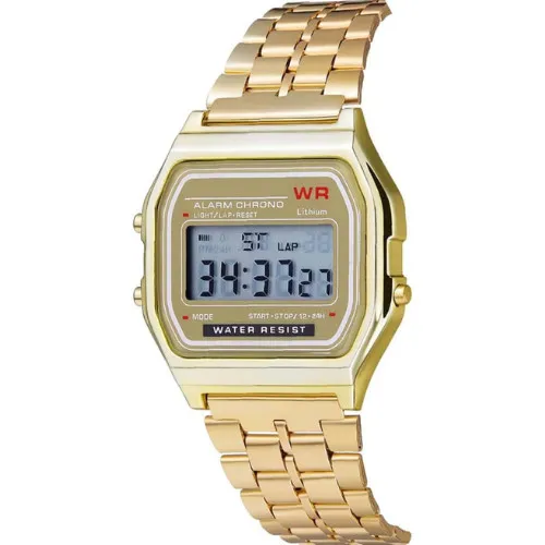 Orologio da Polso Digitale F91W - Oro