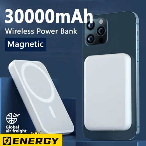 Magnetico Pd20w Wireless Power Bank 10000mah Ultra alta capacità portatile ricarica  rapida per Apple 12/13